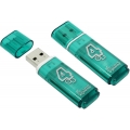 USB флэш-диск  4GB Smart Buy  Glossy green